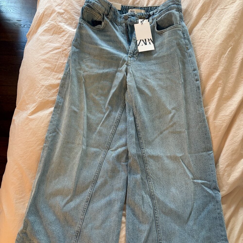 NWT: Zara wide leg jeans